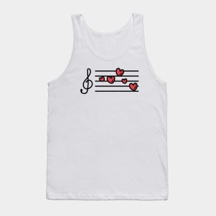 Song Heart Tank Top